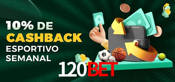 10% de bônus de cashback na 120bet